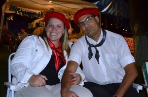 Viviane e Cristiano viajaram de Canoas até Rosário para conhecer o festival: aprovaram. Foto Darciani Centa