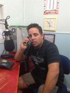 Rodrigo Martins, rosariense e guitarrista da banda, conversou com a Gazeta horas após o incidente. Foto Caroline Motta