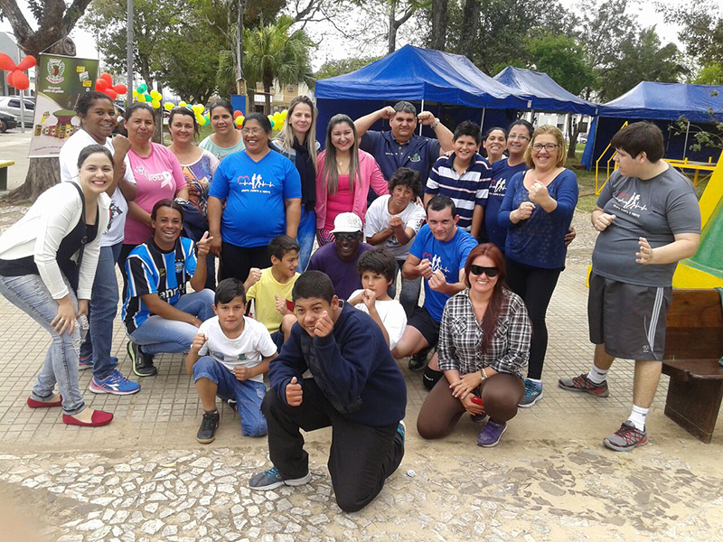 CAPS e funcionários de saúde organizam oficinas que buscam a mobilização social. Foto: Divulgação/André da Costa