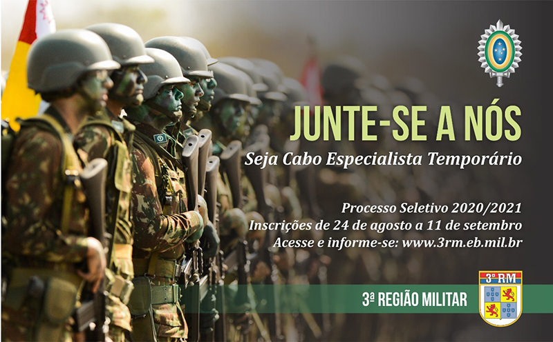 Exército abre inscrições para militares temporários com salários de até R$  7 mil - Empregos - Campo Grande News